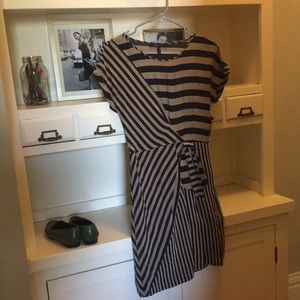 Asymmetrical BCBG Maxazria silk dress
